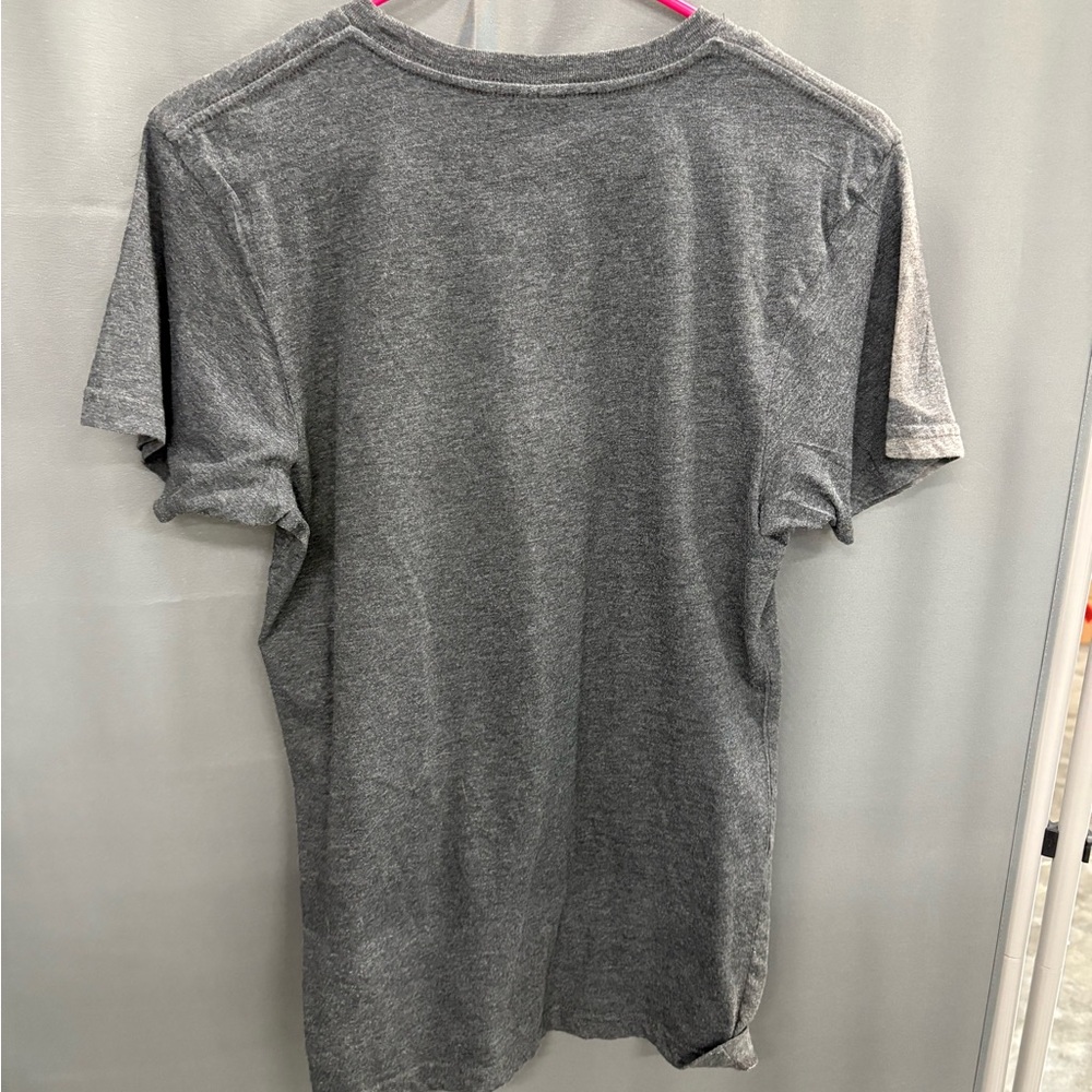 Gray Rodeo Cowboy Graphic T-Shirt - Picture 2 of 3